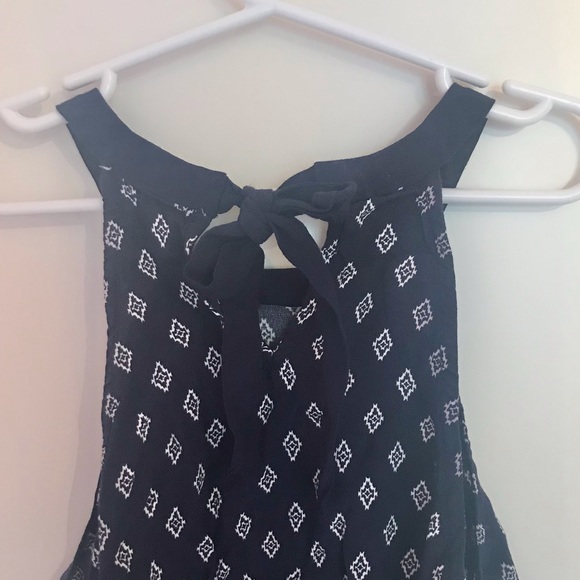 Navy Blue Halter Top - Picture 2 of 2